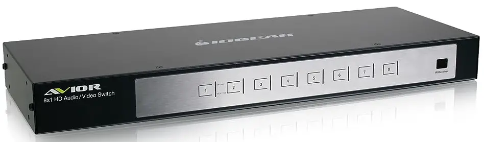 IOGEAR GHSP8118 8-Port HD Audio & Video Splitter-fig-3