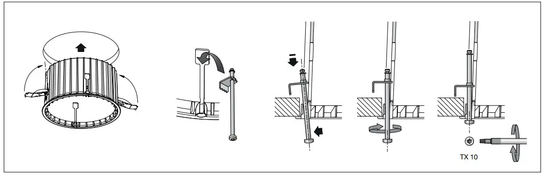BEGA 50 695.1 Recessed Ceiling Downlight for Indoor Use - fig 2