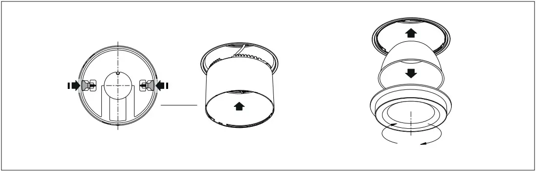 BEGA 50 695.1 Recessed Ceiling Downlight for Indoor Use - fig 3