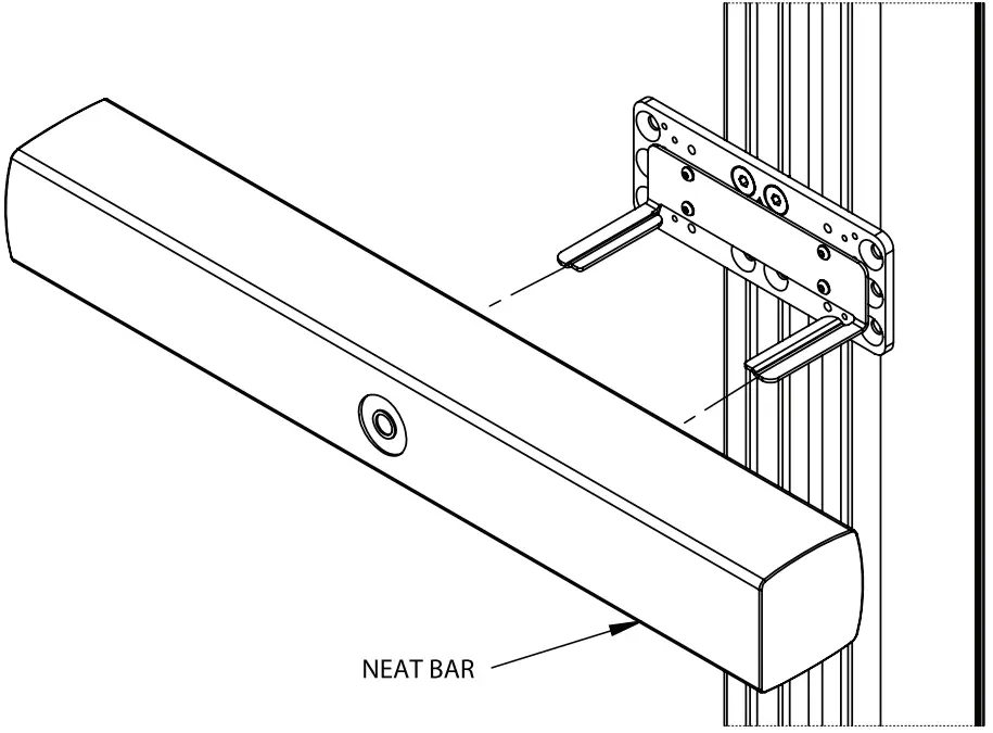 B-TECH BT7871 Adapter Plate - mounting bracket 2