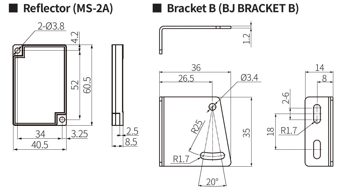 Autonics-BJ-Series-(Cable type)-Rectangular-Photoelectric-Sensor-28