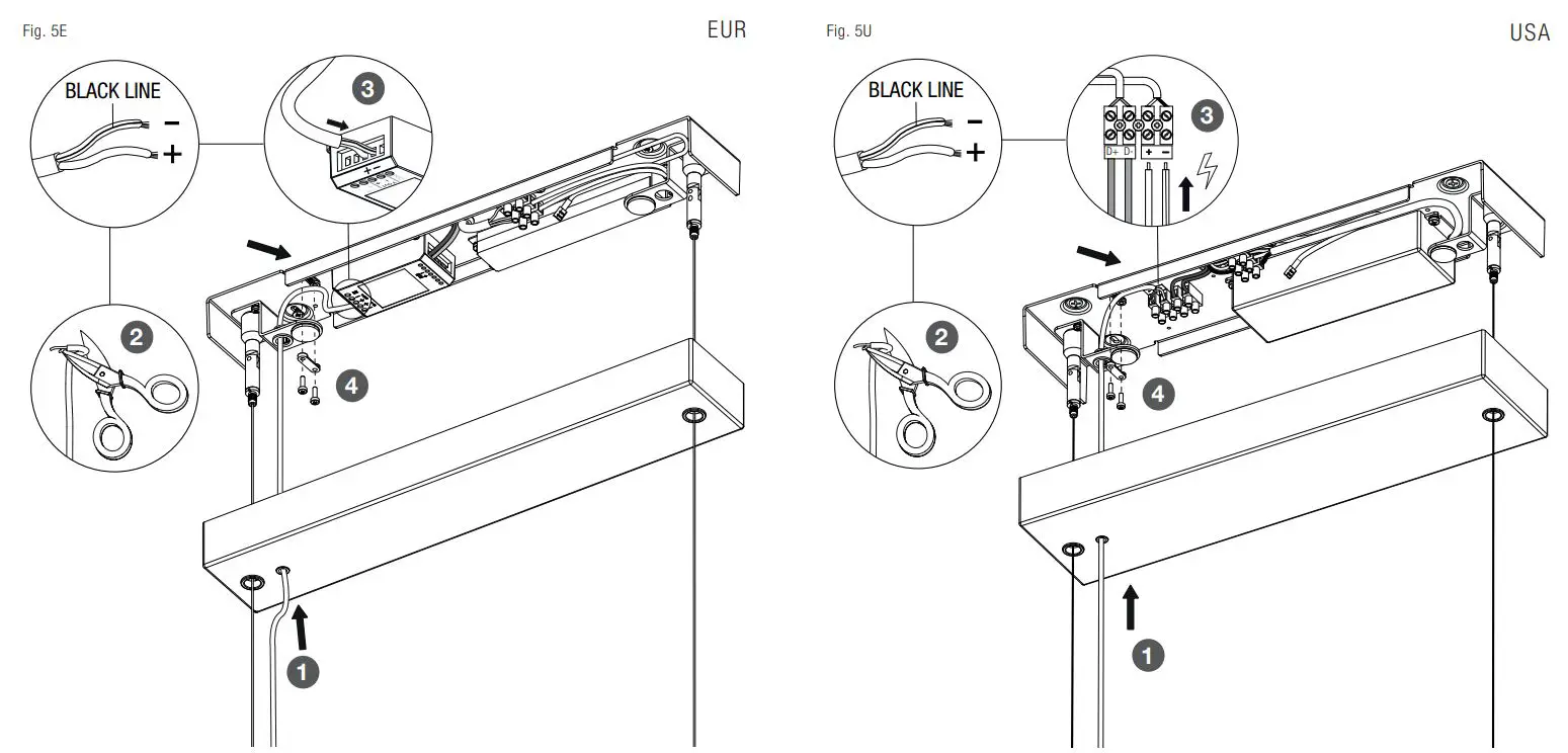 FLOS S2 ARC Almendra Suspension Lamp Instruction Manual - Fig 4