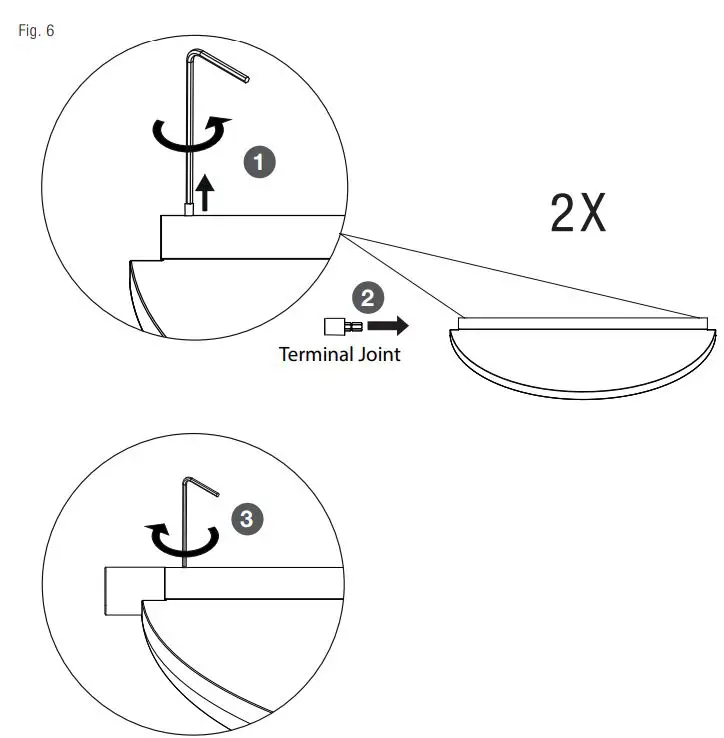 FLOS S2 ARC Almendra Suspension Lamp Instruction Manual - Fig 6