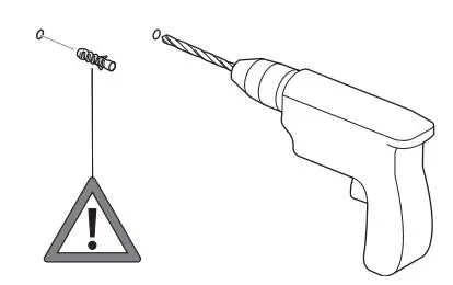 FLOS S2 ARC Almendra Suspension Lamp Instruction Manual - Screw