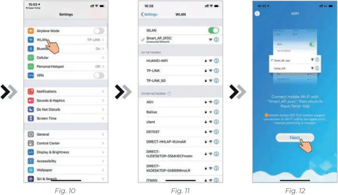 NORSUP PX Series - WIFI CONFIGURE NETWORK 2