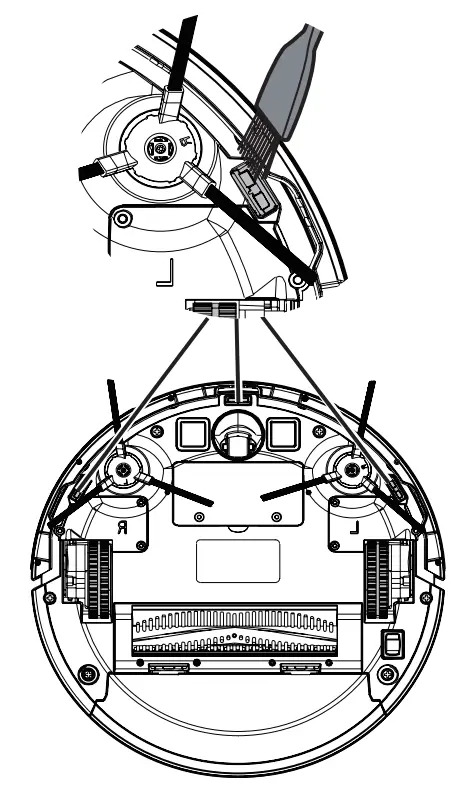 Cleaning Robot’s Antifelting Sensors