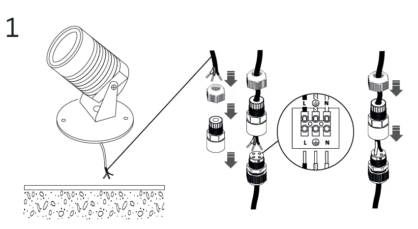 Nowodvorski 9101 Spike LED Outdoor Garden Lamp LED Spotlight-fig-2