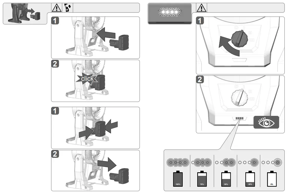 Milwaukee M12 AF 0 Mobile Fan - Fig1