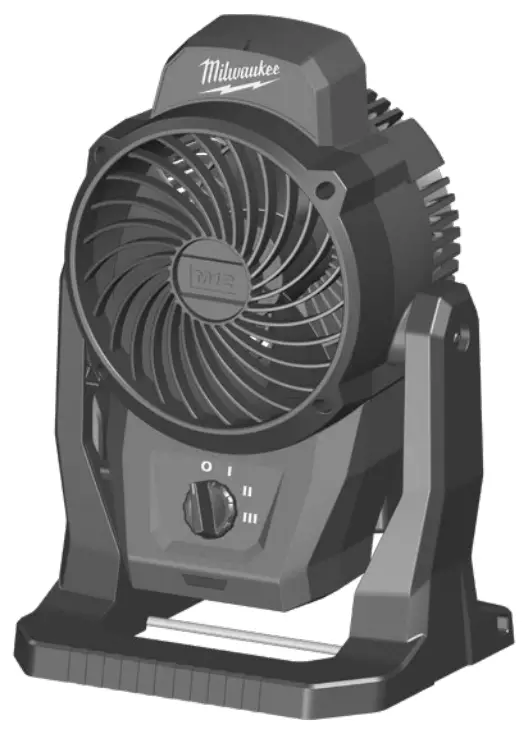 Milwaukee M12 AF 0 Mobile Fan