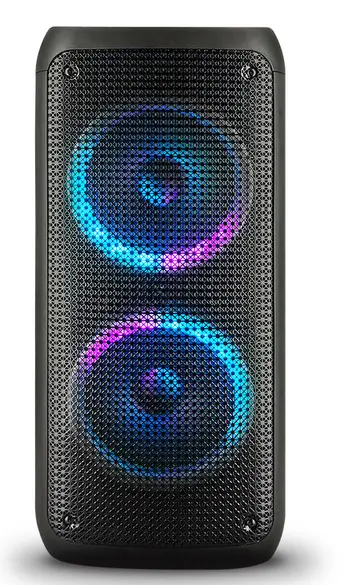 ZERO STATIK VIBIN ZS-VIBIN-SPKR Light Up Speaker