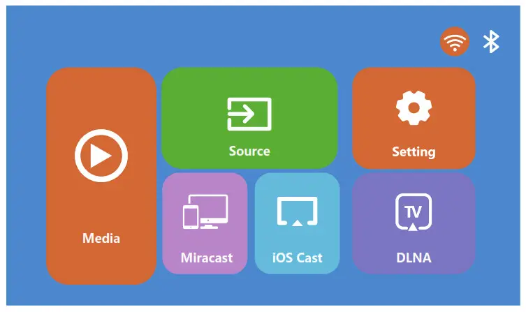 Pericat PT 01 WiFi Projector - fig 40