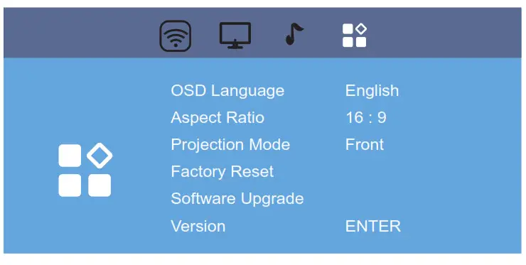Pericat PT 01 WiFi Projector - fig 47