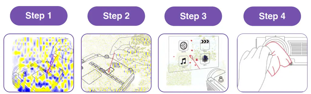 Pericat PT 01 WiFi Projector - fig 49