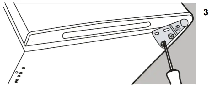 Whynter CUF 301SS Energy Star Upright Freezer with Lock - Door Position 2