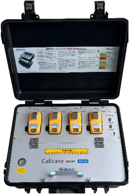 mPower Electronics MP342 4-Bay CaliCase Automatic Calibration Station