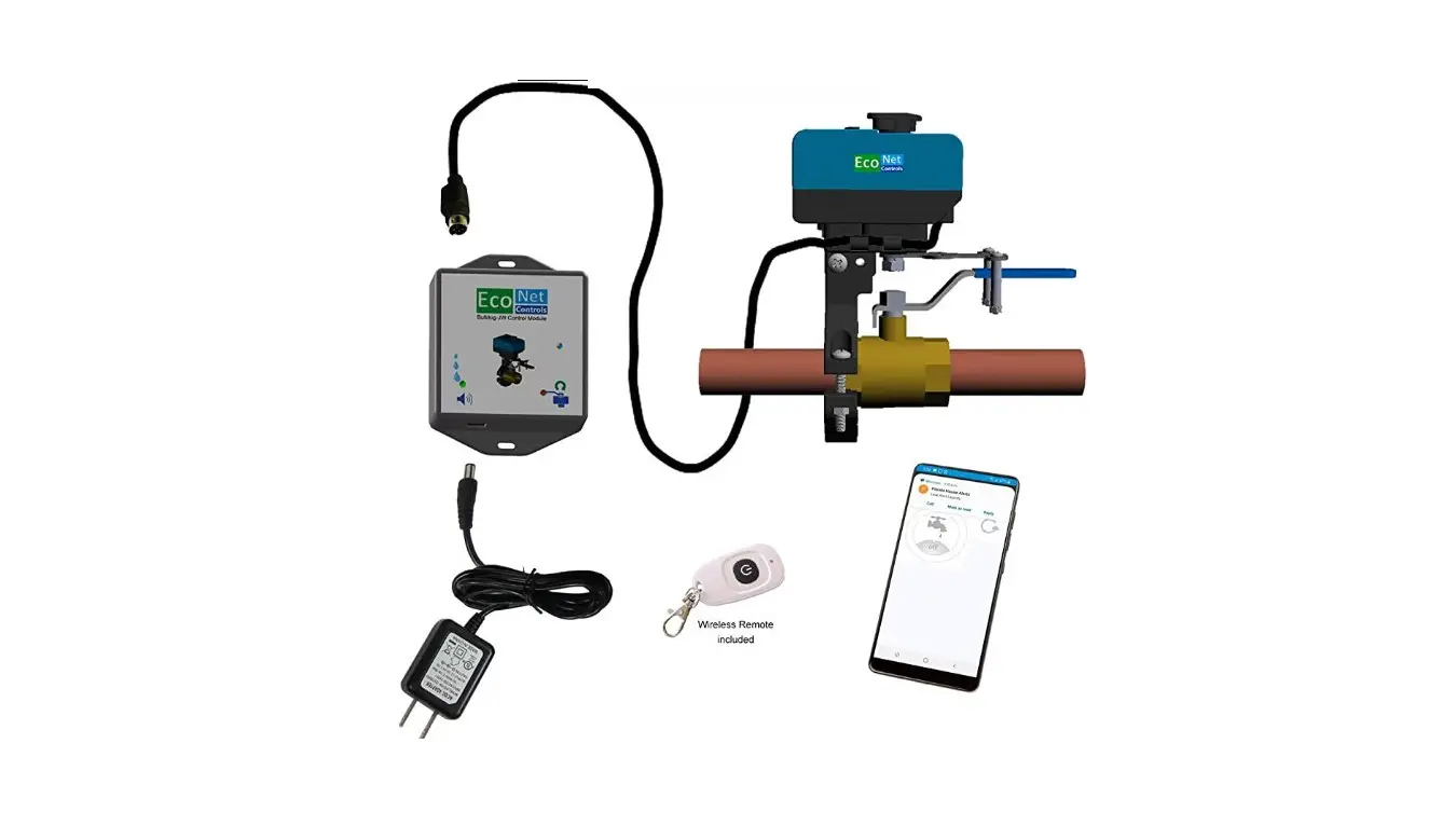 Econet Controls Evc300 Bulldog-jw Wifi Valve Robot Leak Detection Instructions