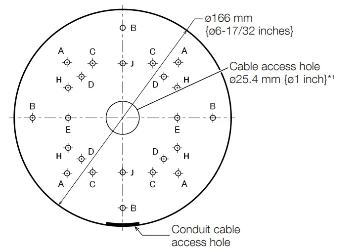 i PRO WV QJB504 Base Bracket - Parts and functions 1