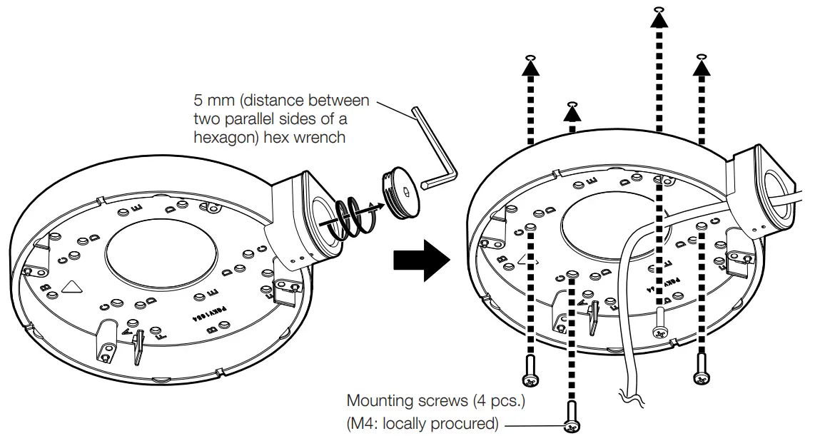 i PRO WV QJB504 Base Bracket - Parts and functions2