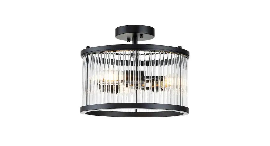 Oukaning Hg-hcx366-765us Semi Flush Mount Modern Round Glass Shade Ceiling Light Instruction Manual Oukaning Hg-hcx366-765us Semi Flush Mount Modern Round Glass Shade Ceiling Light Instruction Manual