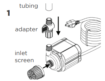 TotalPond 52676 800 GPH Pond Pump - OPERATION