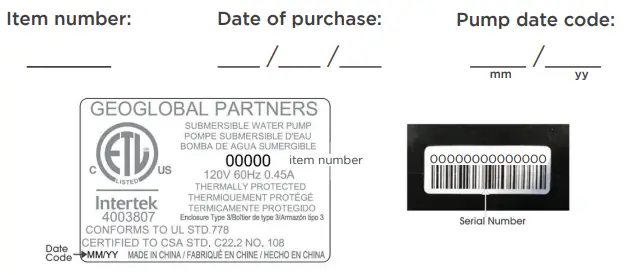 TotalPond 52676 800 GPH Pond Pump - PACKAGE