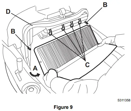 Nilfisk Terra 28B Industrial Floor Sweeper - DUST FILTER 2