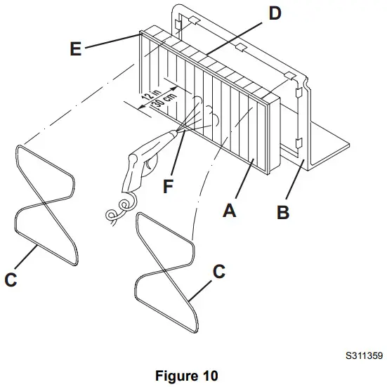 Nilfisk Terra 28B Industrial Floor Sweeper - DUST FILTER 3