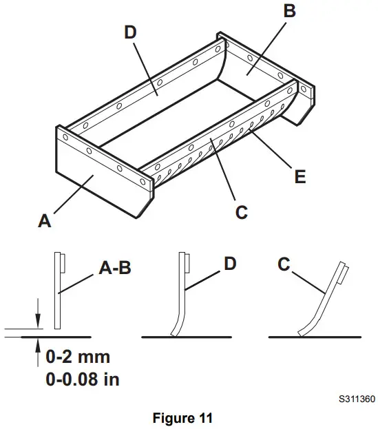 Nilfisk Terra 28B Industrial Floor Sweeper - SKIRT HEIGHT