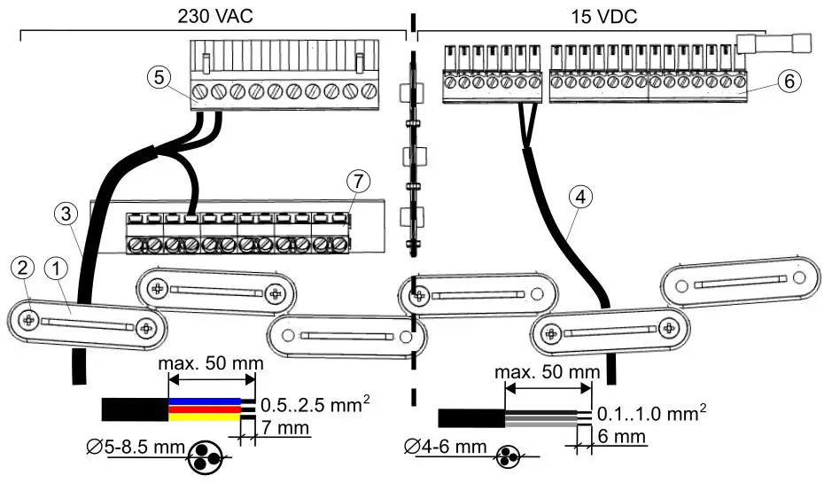 Centrometal HPCU360iCMP Heat Pumps - Connecting electrical system 2