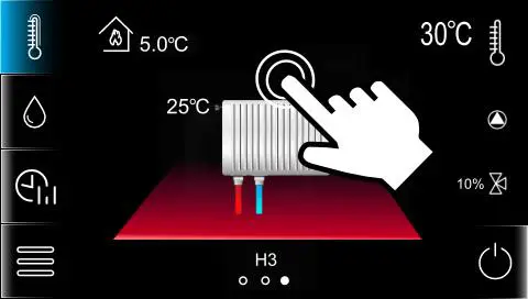 Centrometal HPCU360iCMP Heat Pumps - The control unit description 2