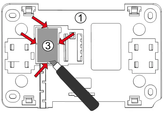 Centrometal HPCU360iCMP Heat Pumps - The control unit installation 3