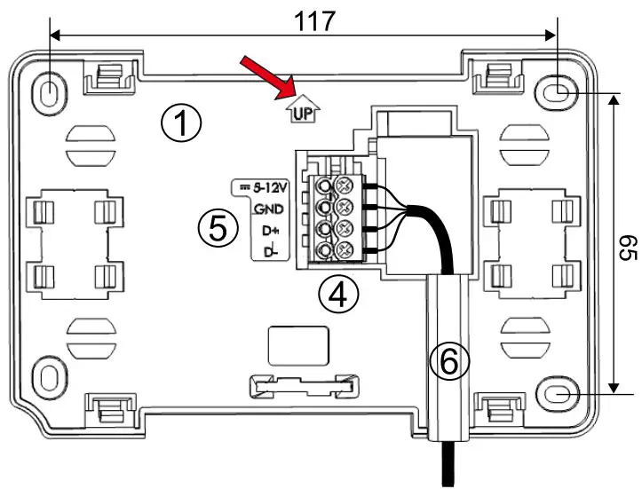 Centrometal HPCU360iCMP Heat Pumps - The control unit installation 4