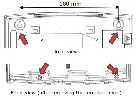 Centrometal HPCU360iCMP Heat Pumps - The control unit installation 5