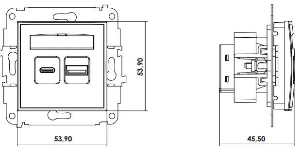 Karlik-ICUSB-8-Double-USB-Charger-fig-1