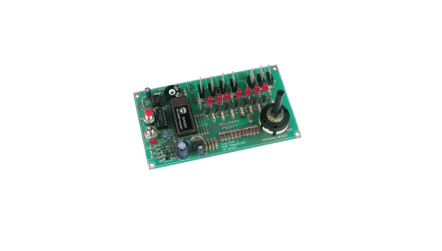 Velleman K5201 Light Computer Kit Instruction Manual