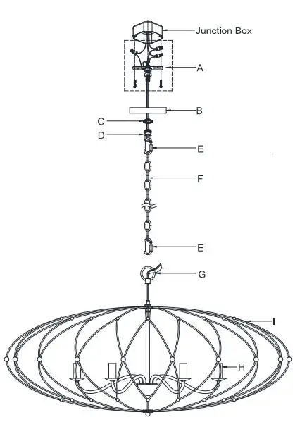 CRYSTORAMA-ZUC-A9036-EB-GA-Zucca-6-Light-English-Bronze-+-Antique-Gold-Chandelier-FIG-5