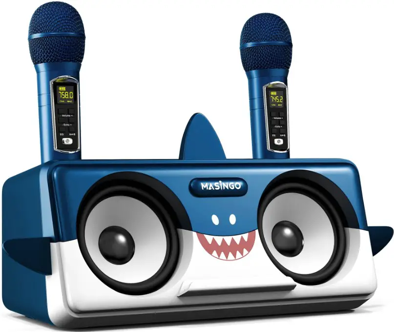 MASiNGO Spinto G3 Portable Shark Karaoke Machine