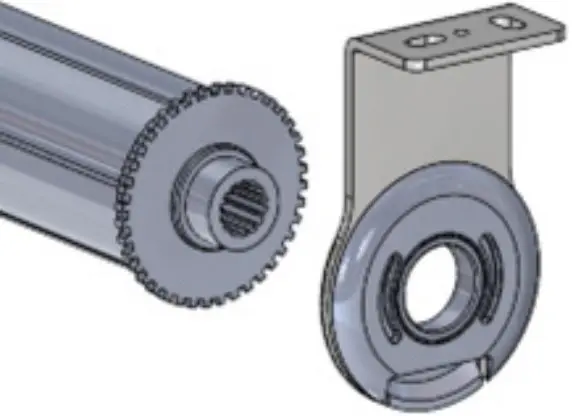 Rotate Splined Collar