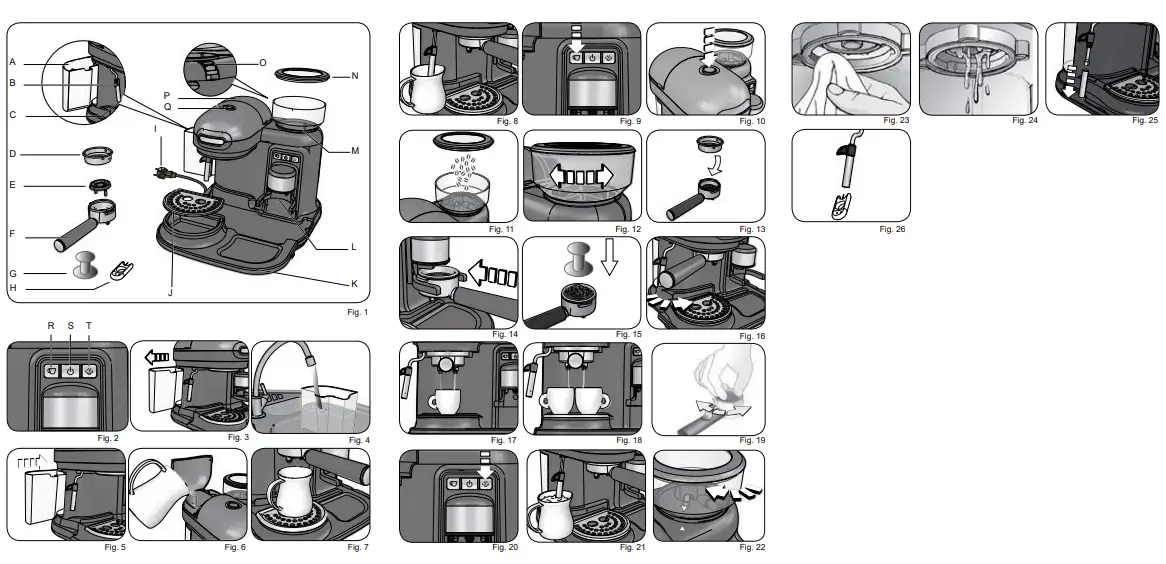 Ariete 1318 Coffee Maker - Figure