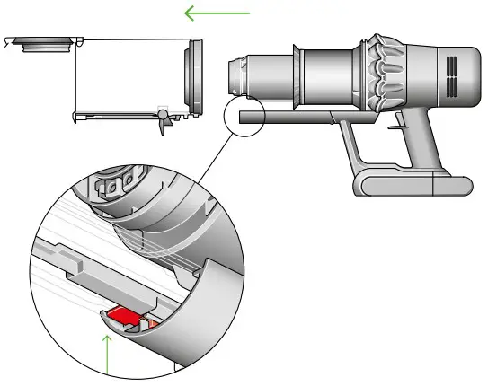 dyson V15 Detect Cordless Vacuum Cleaner - Wand 7