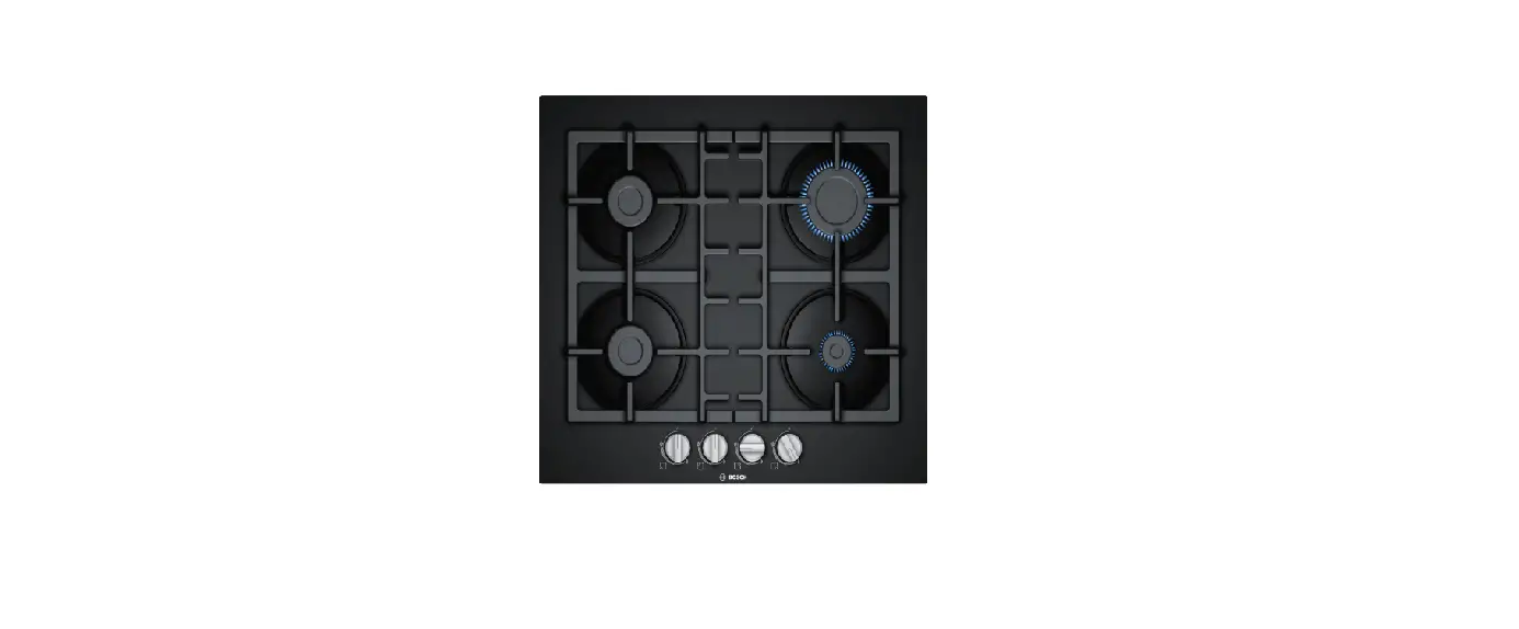 Bosch Pnp6b6b90 Gas Cooktop Instruction Manual