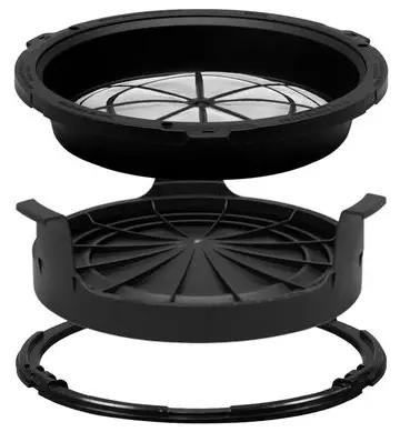 RAIN HARVESTING TSEF44 Easy Fit Solid Wall Tank Screen And Solar Shield Kit