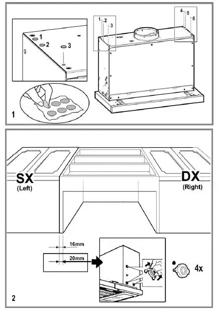 elica Elite 35 Grix 90 X Cooker Hoods Instruction Manual-fig-4