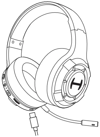 HECATE G30S Dual Mode Wireless Gaming Headset - Charge