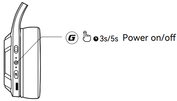 HECATE G30S Dual Mode Wireless Gaming Headset - Power