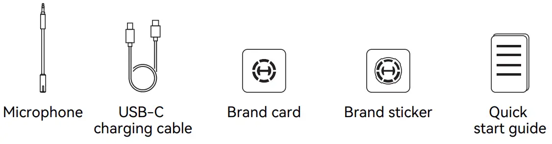 HECATE G30S Dual Mode Wireless Gaming Headset - accessories