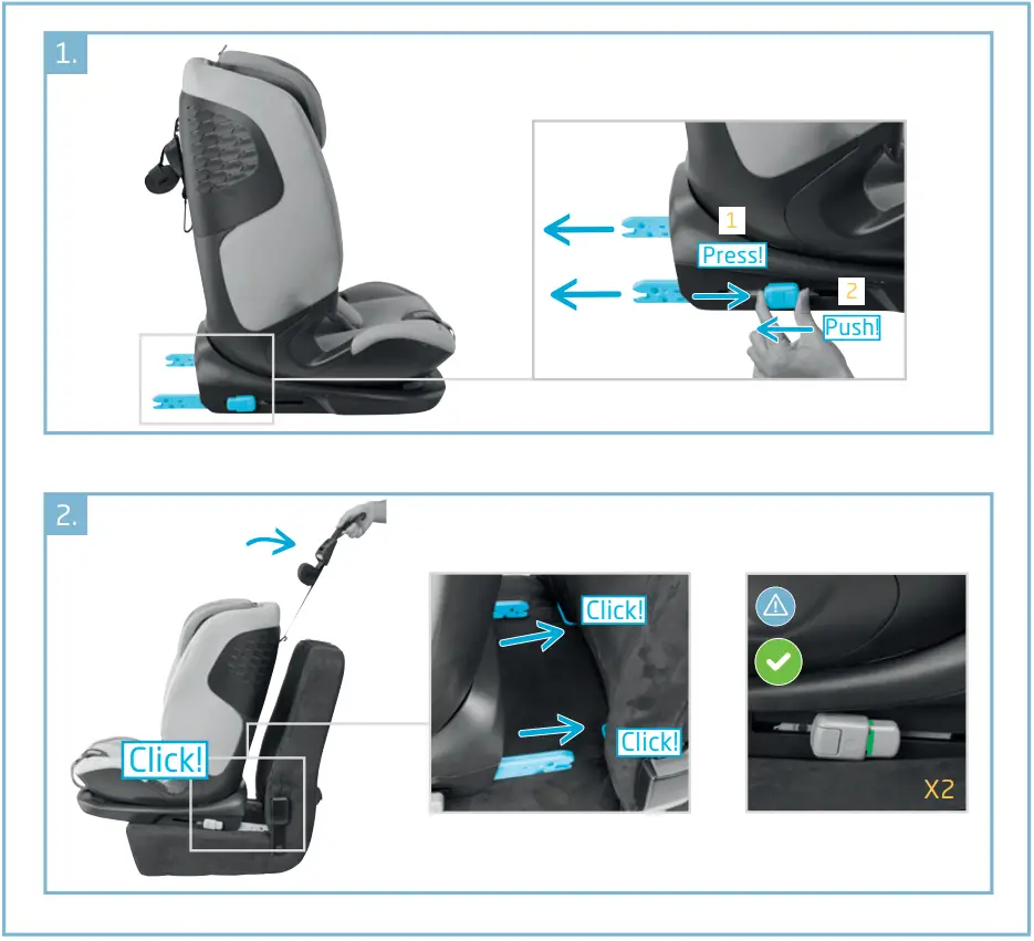 MAXI-COSI Titan Pro i-Size Premium Reclining Car Seat with Airprotect - Figure 2
