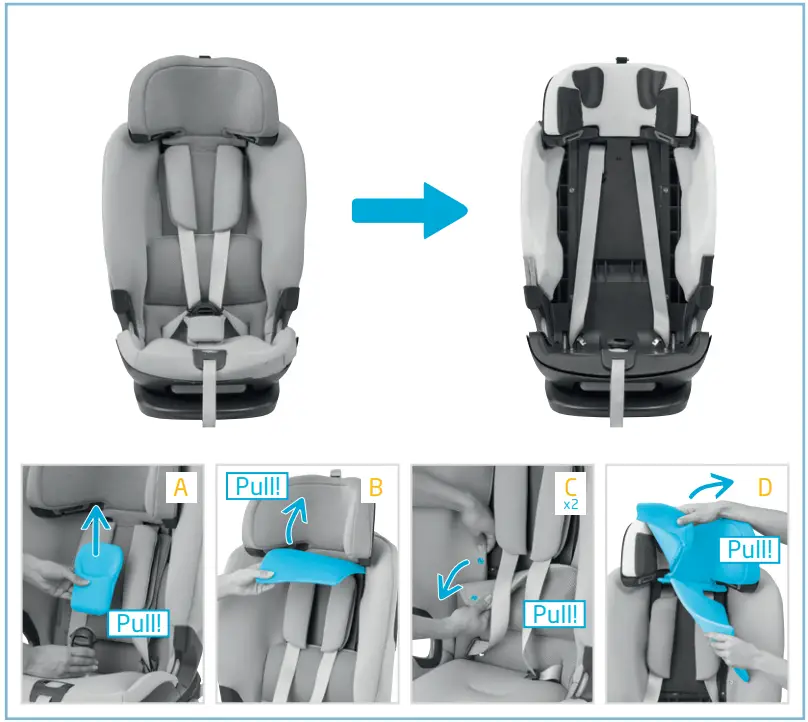 MAXI-COSI Titan Pro i-Size Premium Reclining Car Seat with Airprotect - Figure 27