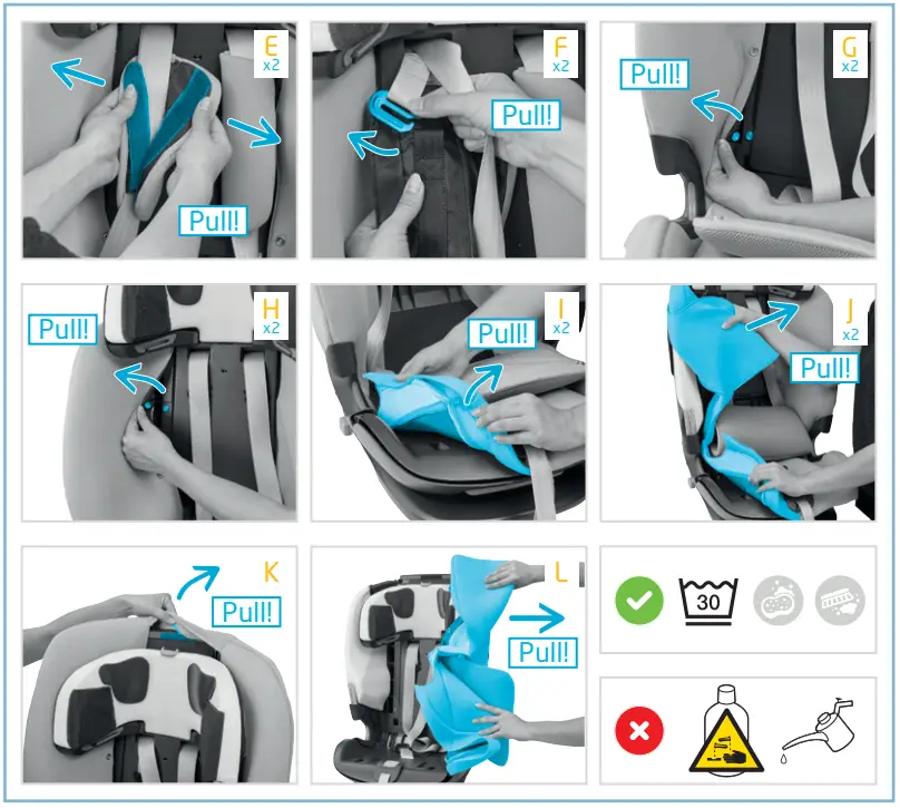 MAXI-COSI Titan Pro i-Size Premium Reclining Car Seat with Airprotect - Figure 28