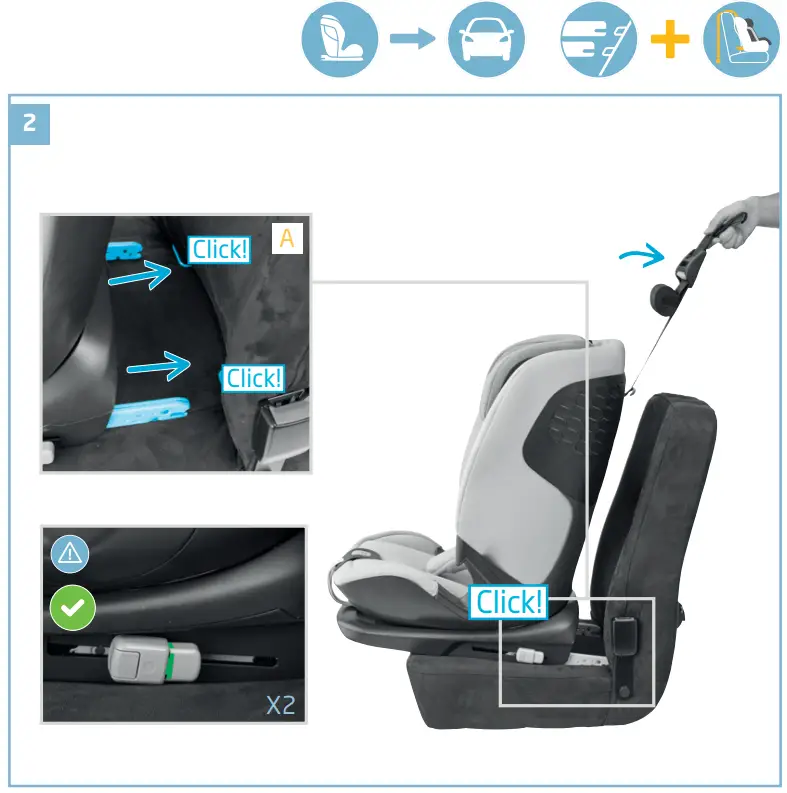 MAXI-COSI Titan Pro i-Size Premium Reclining Car Seat with Airprotect - Figure 5